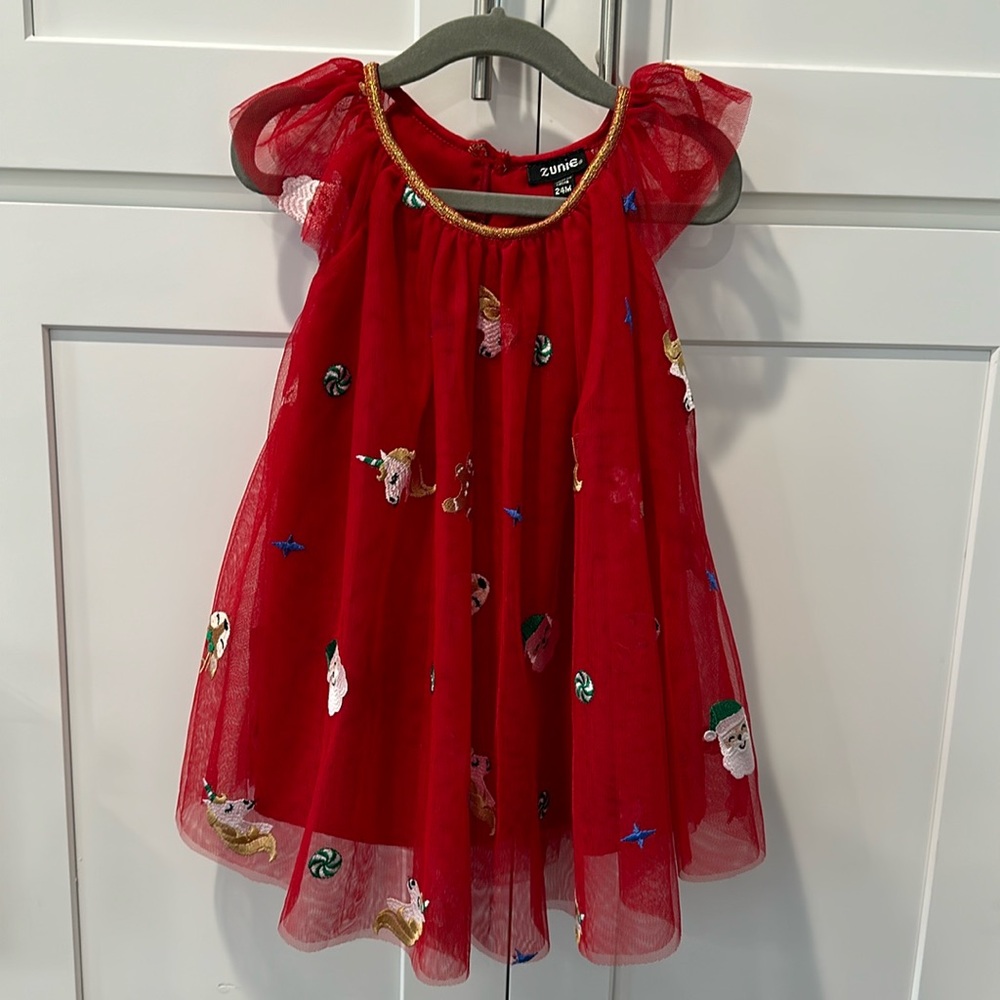 NWT Zunie Winter/Christmas Dress